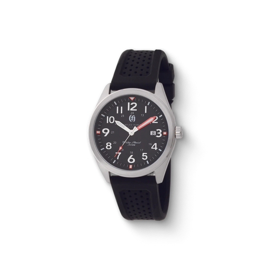 Charles-Hubert Stainless Steel Quartz Watch 4024-BL