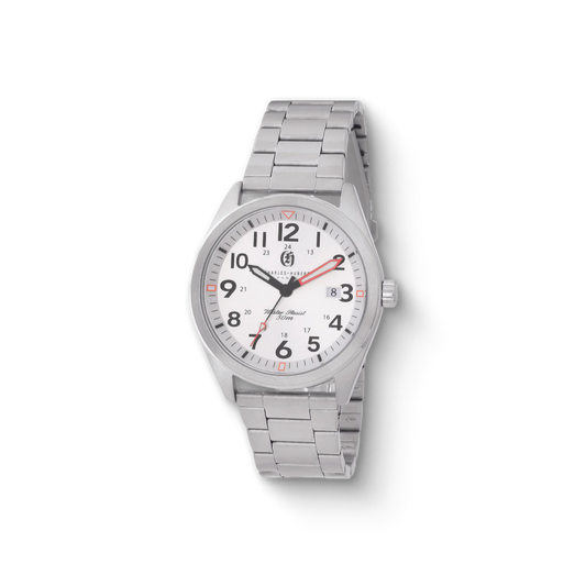Charles-Hubert Stainless Steel Quartz Watch 4024-WM
