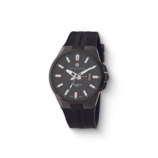 Charles-Hubert Stainless Steel Quartz Watch 4025-BB