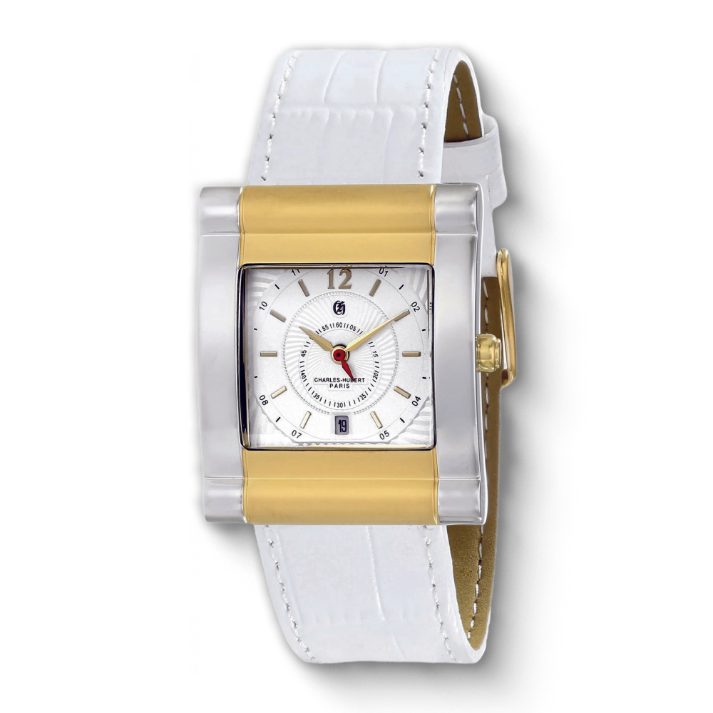 Charles-Hubert Stainless Steel Quartz Watch 6841-T