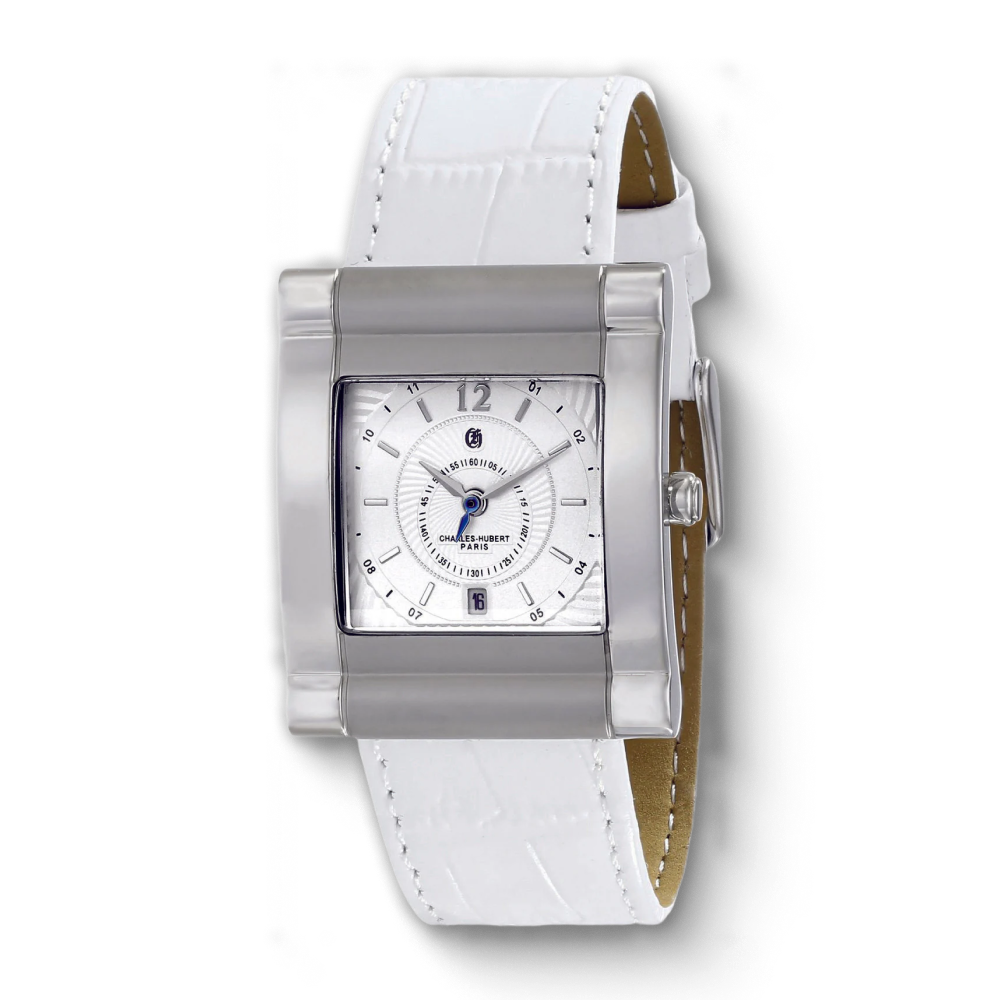 Charles-Hubert Stainless Steel Quartz Watch 6841-W