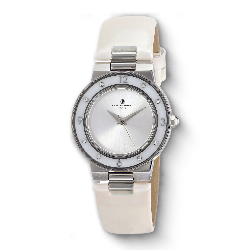 Charles-Hubert Stainless Steel Quartz Watch 6899-W