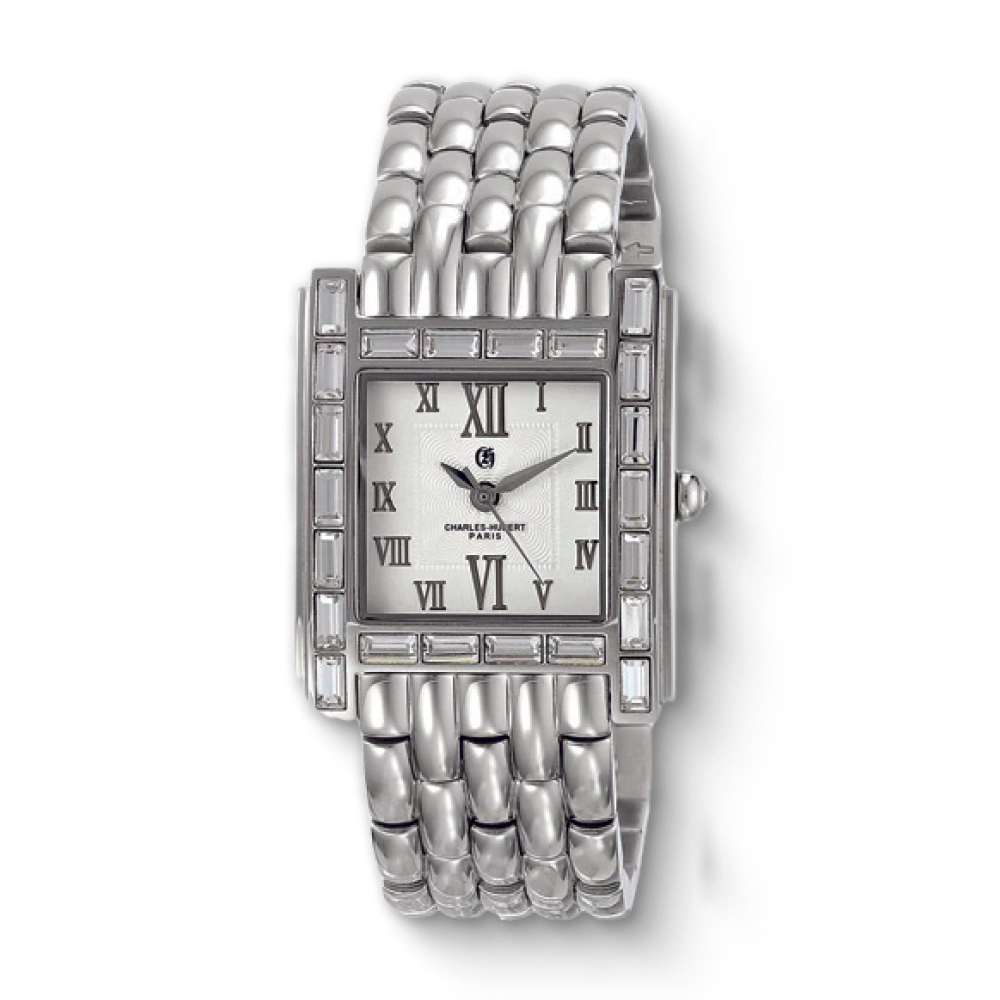 Charles-Hubert Stainless Steel Quartz Watch 6900-W