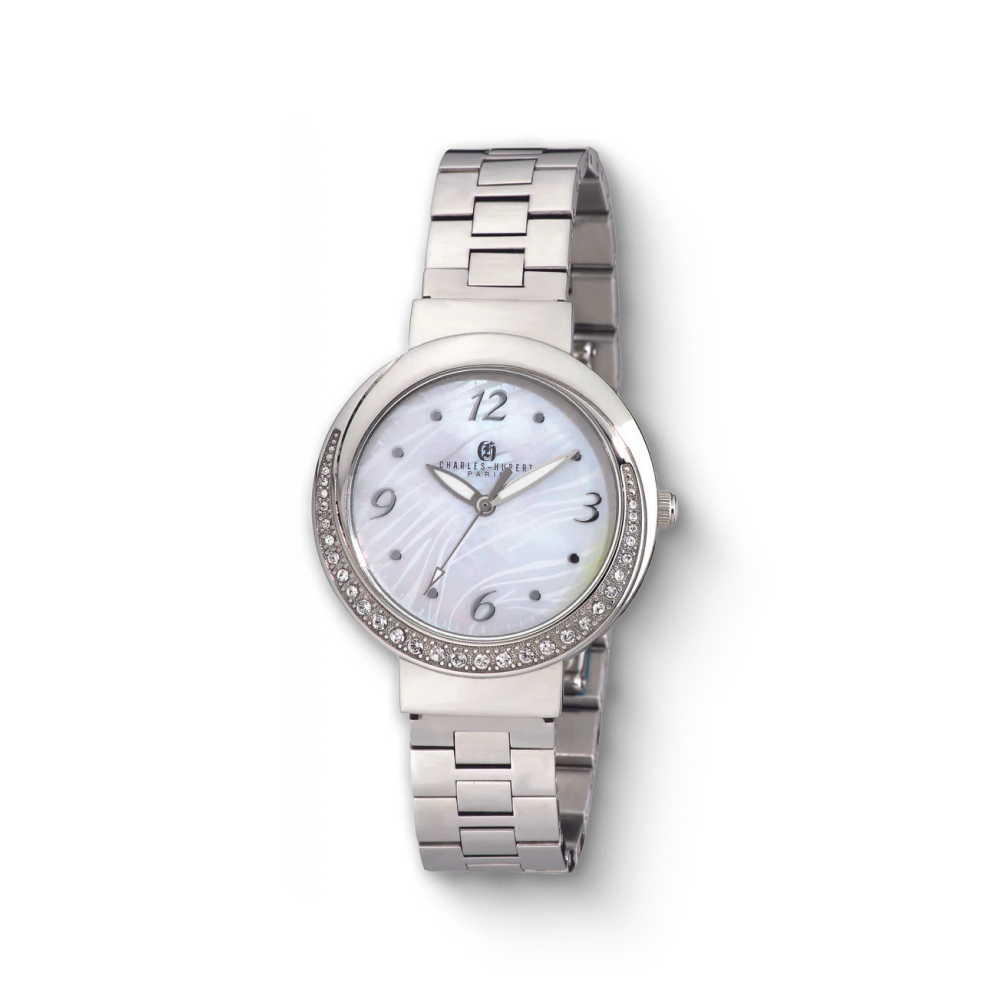 Charles-Hubert Stainless Steel Quartz Watch 6906-WM