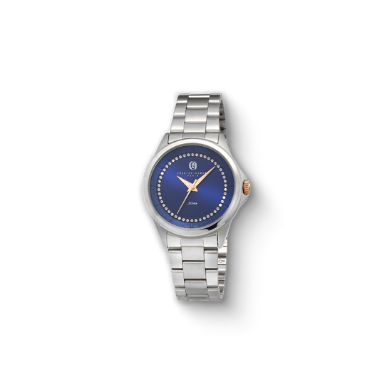 Modern Stainless Steel Quartz Watch 6918-E | Jewelry Factory