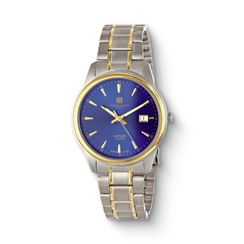 Charles-Hubert Titanium Quartz Watch 3956-W