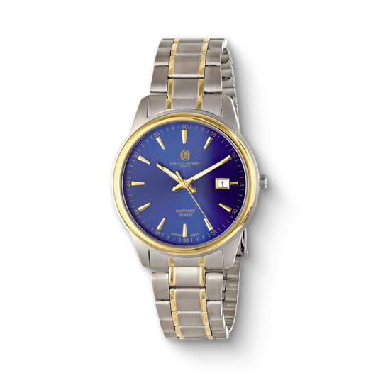 Charles-Hubert Titanium Quartz Watch 3956-W
