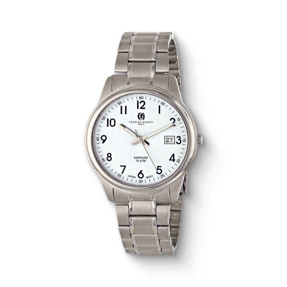 Charles-Hubert Titanium Quartz Watch