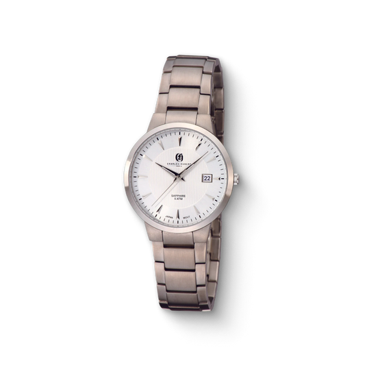 Charles-Hubert Titanium Quartz Watch 3987-W