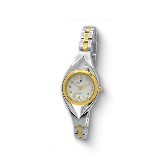 Charles-Hubert Two-Tone Quartz Watch 6928-T