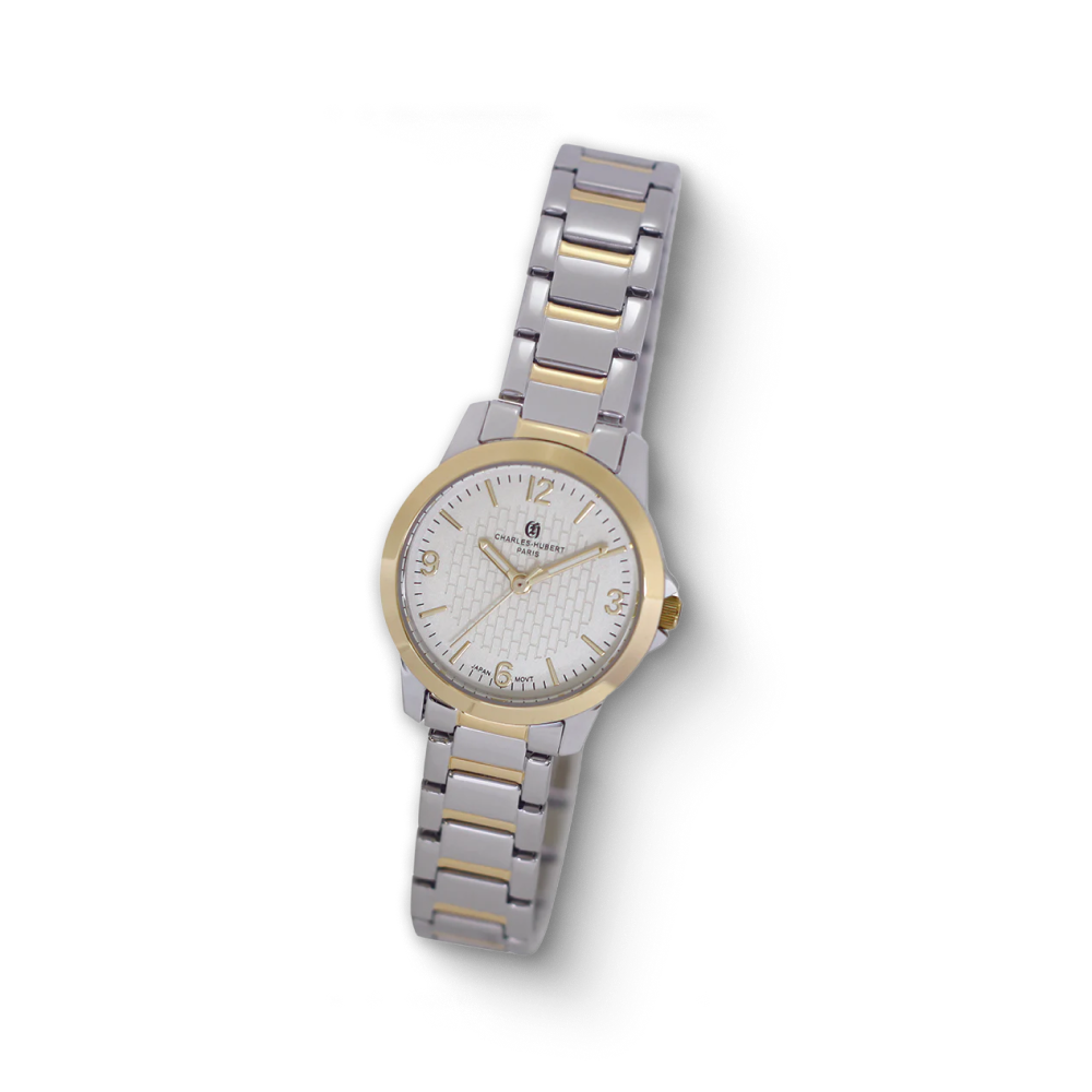 Charles-Hubert Stainless Steel Quartz Watch