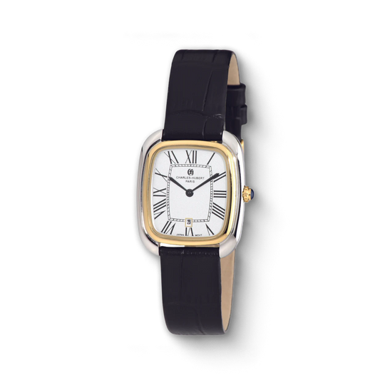 Charles-Hubert Two-Tone Stainless Steel Quartz Watch 6963-T