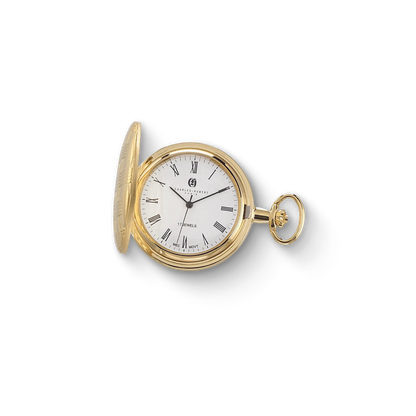 Charles Hubert Full Hunter Mechanical Pocket Watch