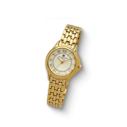 Charles Hubert Gold-Plated Quartz Watch 6927-G