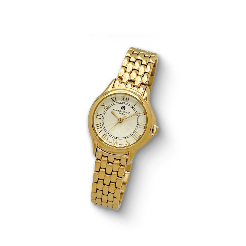 Charles-Hubert Two-Tone Quartz Watch