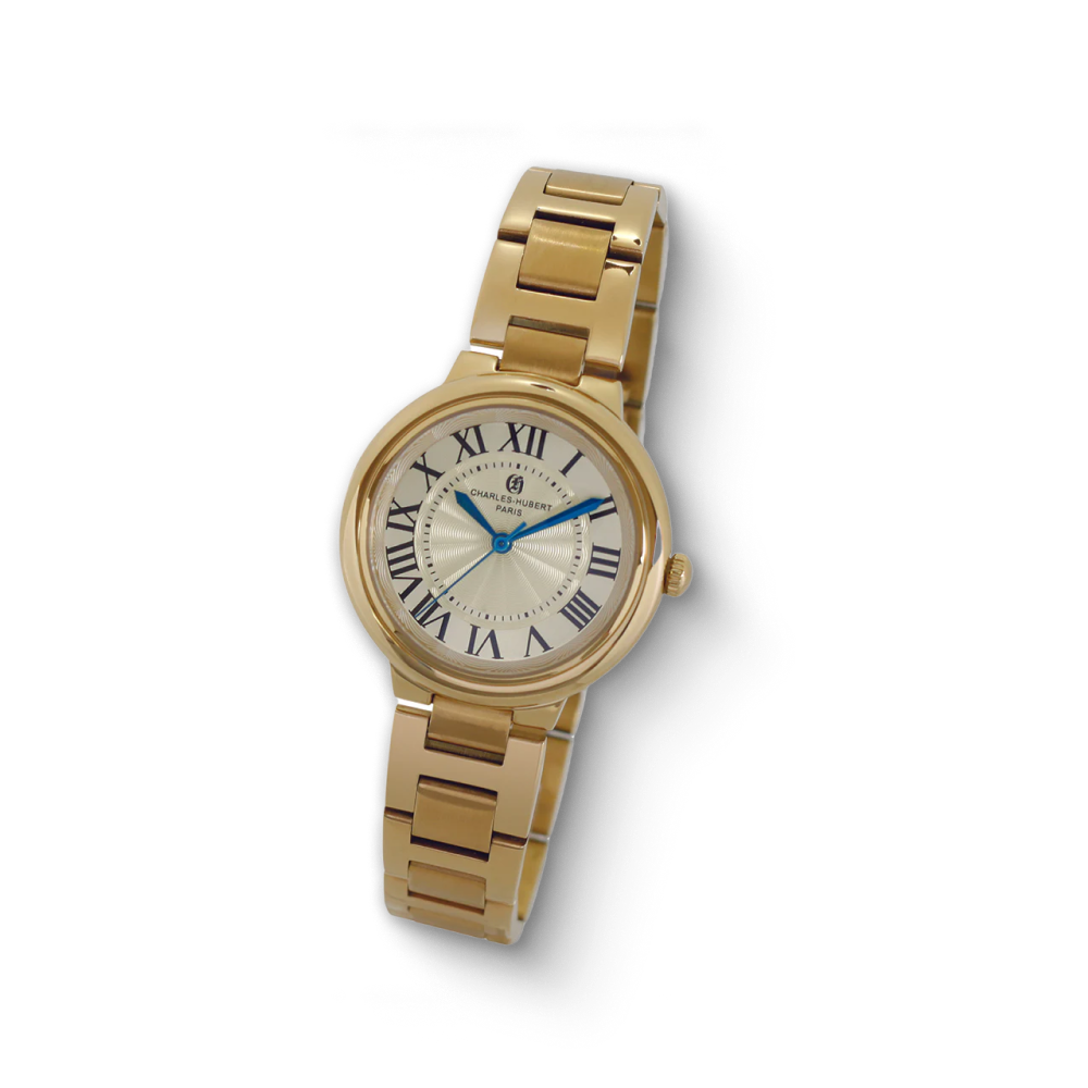 Charles-Hubert Stainless Steel Quartz Watch