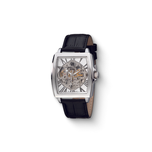 Charles Hubert Stainless Steel Automatic Watch 3888-B