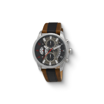 Charles Hubert Stainless Steel Chronograph Quartz Watch