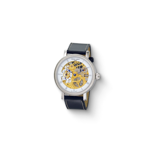Charles Hubert Stainless Steel Mechanical Watch 3737-G
