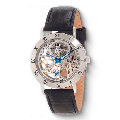 Charles Hubert Stainless Steel Mechanical Watch 6790-B