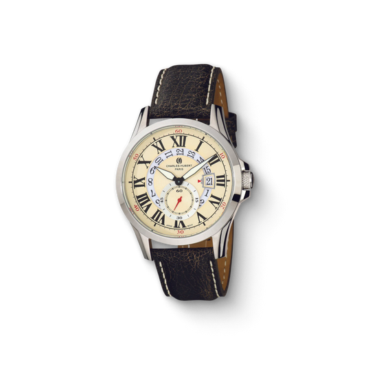 Charles Hubert Stainless Steel Quartz Watch 3996-RG
