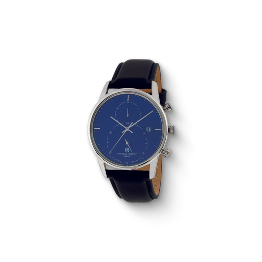 Charles Hubert Stainless Steel Quartz Watch 4001-E
