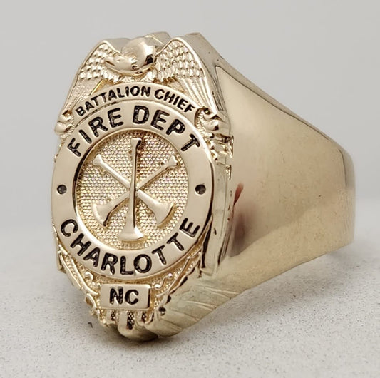 Your Badge Custom Solid Ring