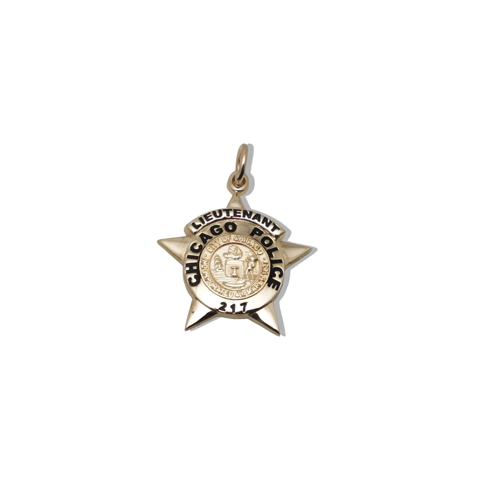 Chicago Police Department Badge Pendant