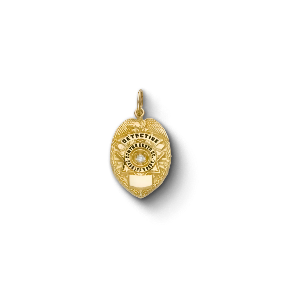 Contra Costa Sheriff Department Badge Pendant