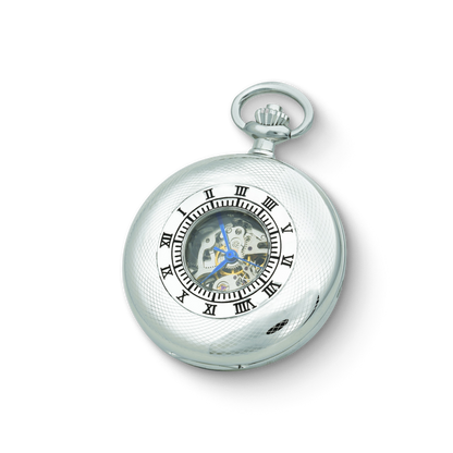 Charles Hubert Double Half Hunter Mechanical Pocket Watch DWA043