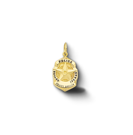 Dallas Police Department Badge Pendant