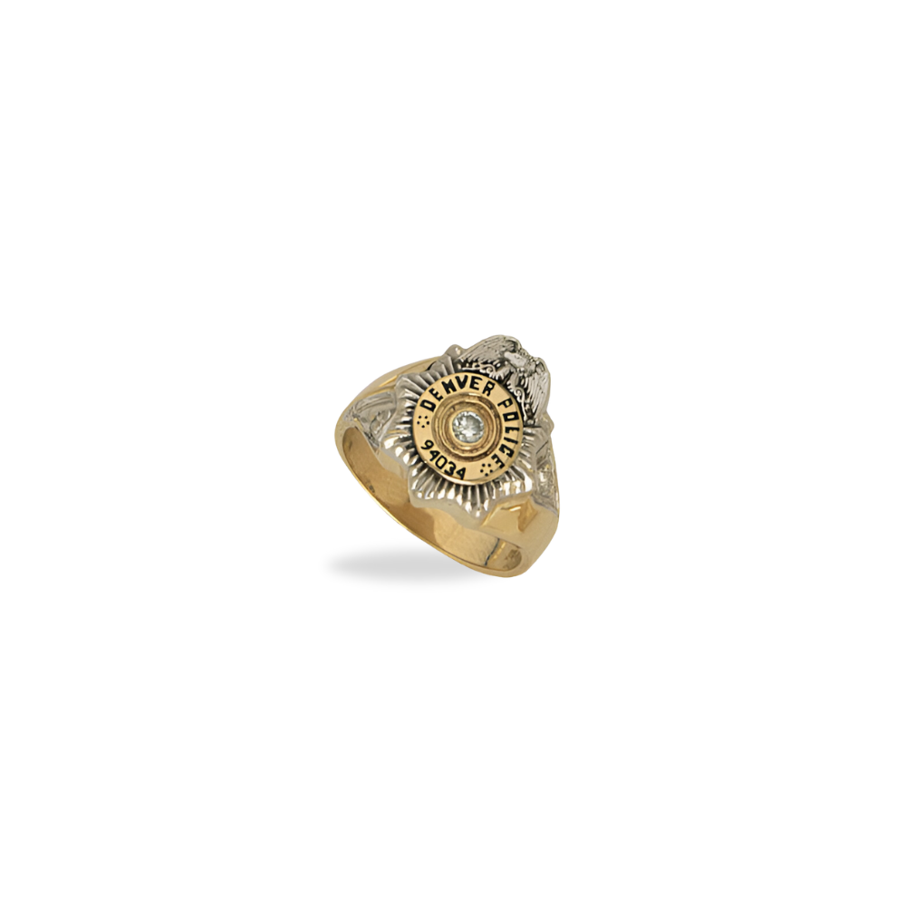 Denver Police Badge Ring | Jewelry Factory