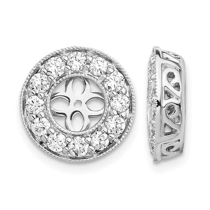 True Origin Lab Grown Diamond VS+ F+ for 5.5-6mm Studs Complete Earring Jackets