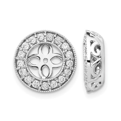 True Origin Lab Grown Diamond VS+ F+ for 6.5-7mm Studs Complete Earring Jackets