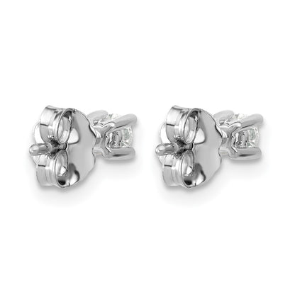 True Origin Lab Grown Diamond VS+ F+ Round Four Prong Heavy Weight Complete Stud Earrings