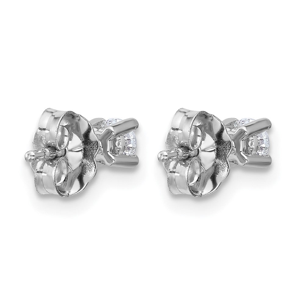 True Origin Lab Grown Diamond VS+ F+ Round Four Prong Heavy Weight Complete Stud Earrings