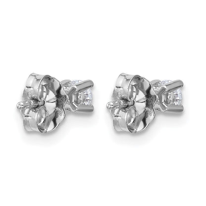 True Origin Lab Grown Diamond VS+ F+ Round Four Prong Heavy Weight Complete Stud Earrings