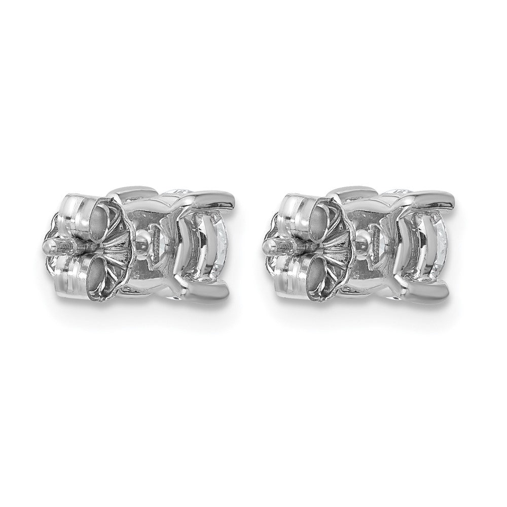 True Origin Lab Grown Diamond VS+ F+ Round Four Prong Heavy Weight Complete Stud Earrings