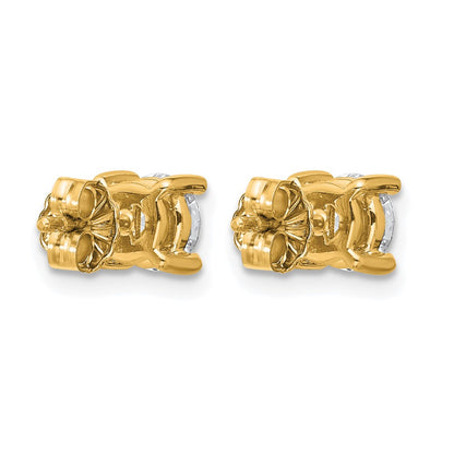 True Origin Lab Grown Diamond VS+ F+ Round Four Prong Heavy Weight Complete Stud Earrings