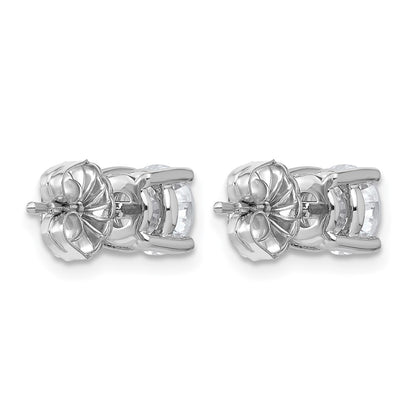 True Origin Lab Grown Diamond VS+ F+ Round Four Prong Heavy Weight Complete Stud Earrings