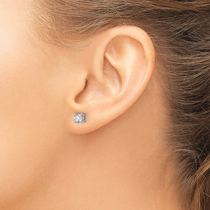 True Origin Lab Grown Diamond VS+ F+ Round Four Prong Heavy Weight Screw Back Complete Stud Earrings