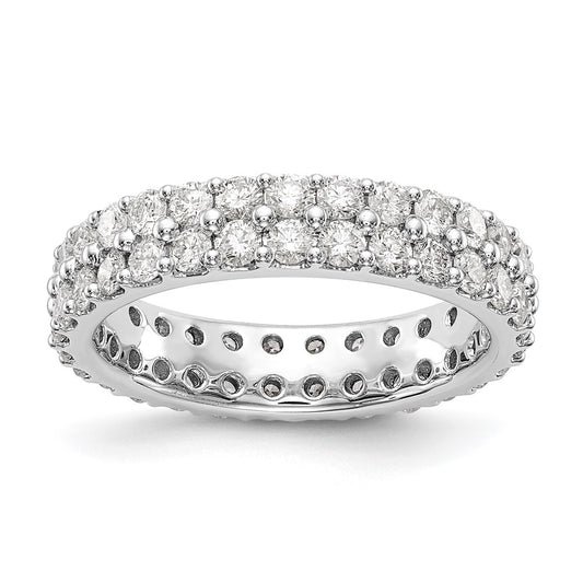 True Origin Lab Grown Diamond VS+ F+ Complete Double Row Eternity Band