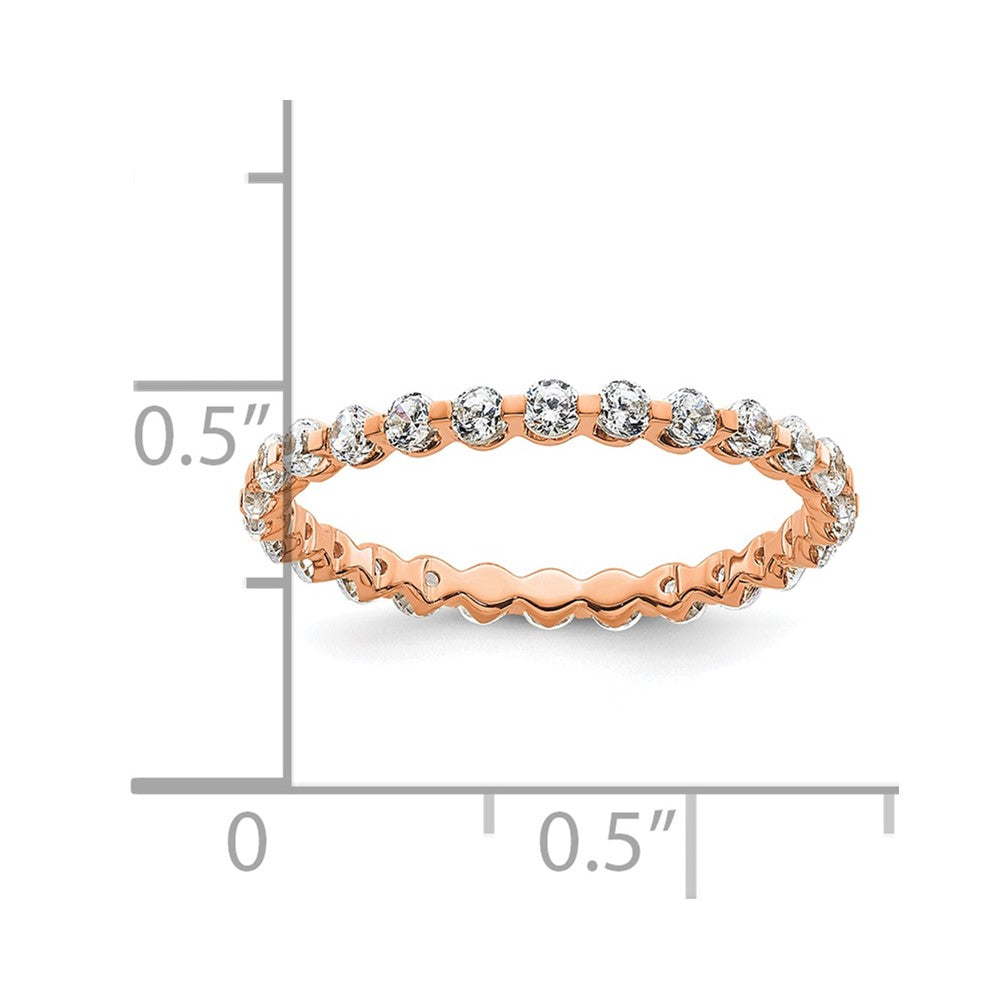 True Origin Lab Grown Diamond VS+ F+ Complete Eternity Band