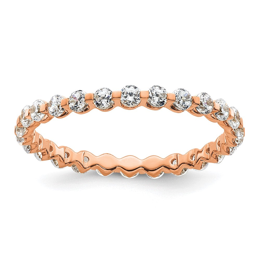 True Origin Lab Grown Diamond VS+ F+ Complete Eternity Band
