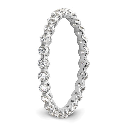 True Origin Lab Grown Diamond VS+ F+ Complete Eternity Band
