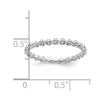 True Origin Lab Grown Diamond VS+ F+ Complete Eternity Band