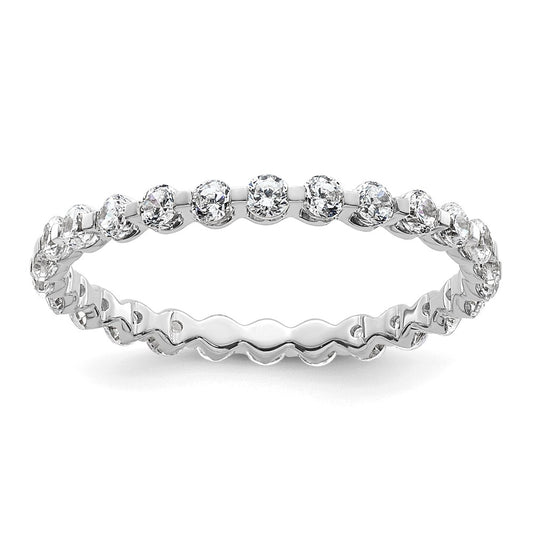 True Origin Lab Grown Diamond VS+ F+ Complete Eternity Band