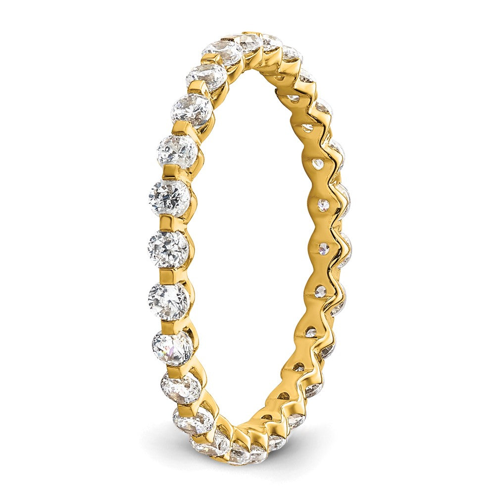 True Origin Lab Grown Diamond VS+ F+ Complete Eternity Band