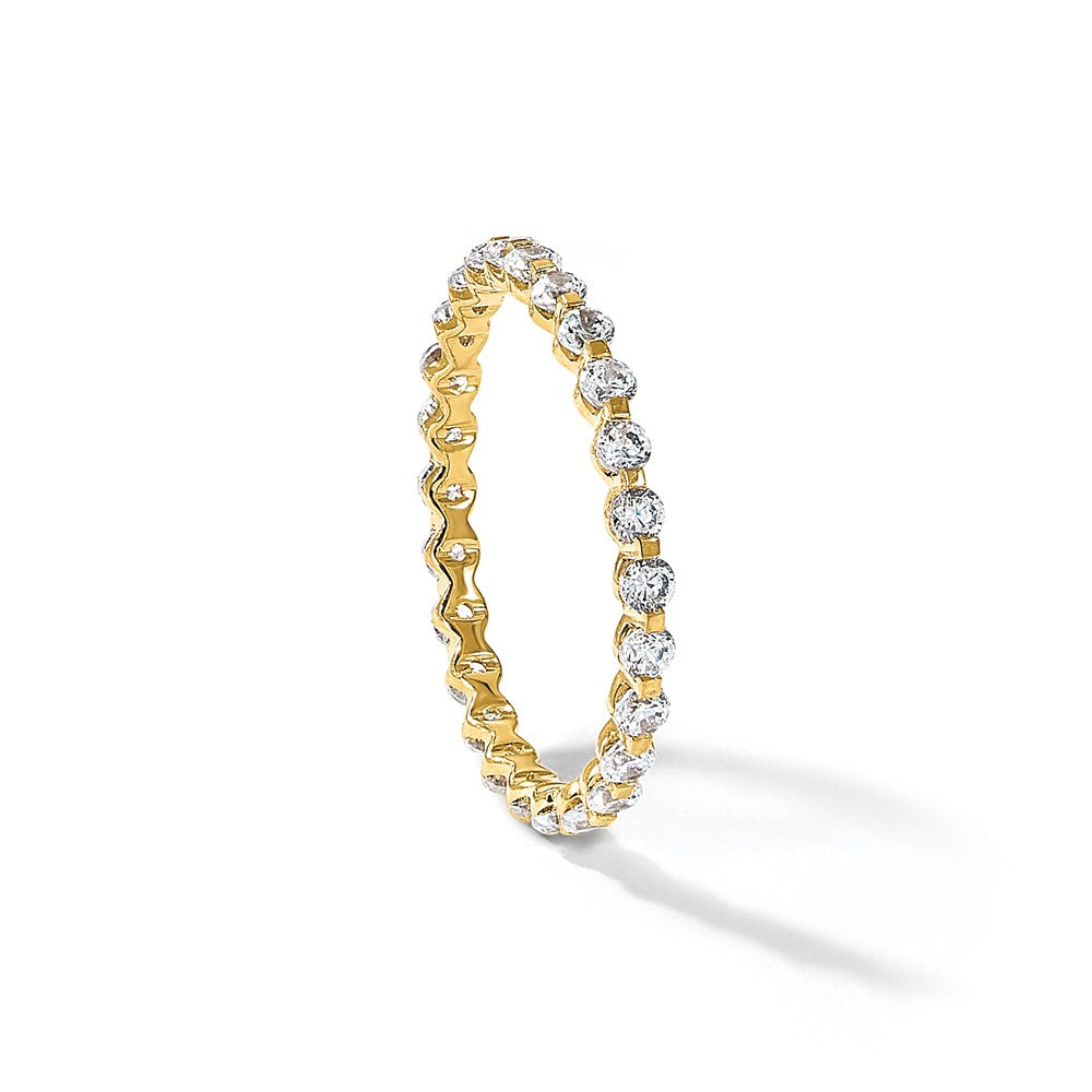 True Origin Lab Grown Diamond VS+ F+ Complete Eternity Band
