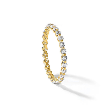 True Origin Lab Grown Diamond VS+ F+ Complete Eternity Band